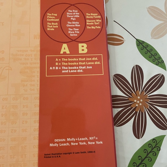 🌻3/$20 Math Curse hardcover book - Picture 4 of 6